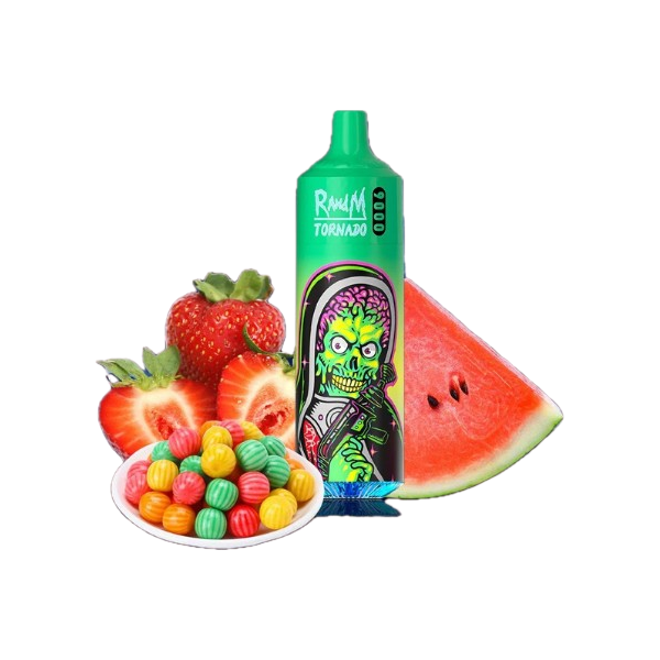Strawberry Watermelon Bubble Gum - RandM Tornado Mars 9000